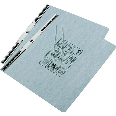 Budget 😉 Binders ACCO® PRESSTEX® Cover Data Binder With Storage Hooks, Light Gray, 14-7/8" X 11" 🥰