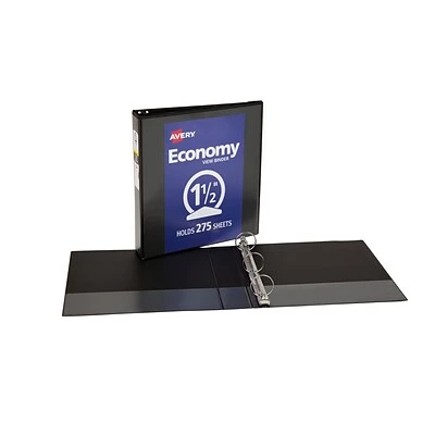 Wholesale 🛒 Binders Avery Economy 1 1/2" 3-Ring View Binder, Black (5725) 👏 - Image 7