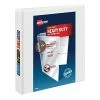 Promo 🔔 Binders Avery Heavy-Duty 1 1/2" 3-Ring View Binder, White (79195) ✔️
