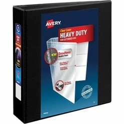 Cheap ๐งจ Binders Avery Heavy Duty 2" 3-Ring View Binder, Black (79692) ๐