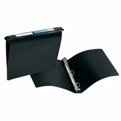 Best Sale ๐ฅ Binders Avery Poly 1" 3-Ring Hanging Binder, Black (14801) โจ