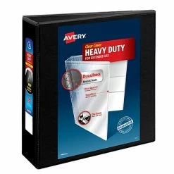 Brand new ๐ Binders Avery Slant-D Standard 3" 3-Ring View Binder, Black (05600) ๐
