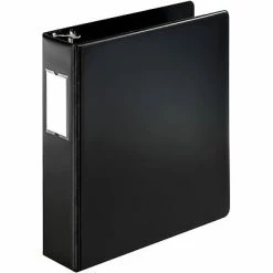 Promo 🎉 Binders Quill Brand® Standard 2" 3 Ring Non View Binder With D-Rings, Black (758801) 🔥