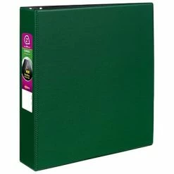 New ✨ Binders Avery Durable 2" 3-Ring Non-View Binder, Green (27553) 🛒