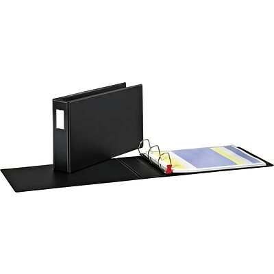 Coupon 🤩 Binders Cardinal® EasyOpen® 3" 3-Ring Tabloid Non-View Binder, Black (12142) 💯 - Image 2