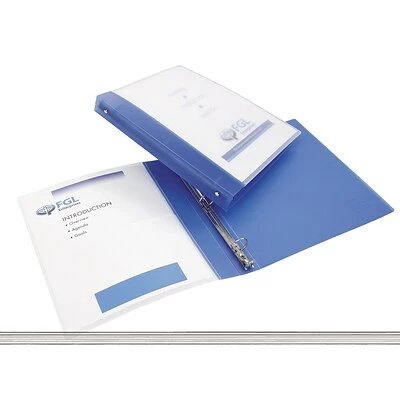 Budget ✔️ Binders Avery Poly 1" 3-Ring View Binder, Blue (17675) 🛒