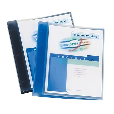 Budget ✔️ Binders Avery Poly 1" 3-Ring View Binder, Blue (17675) 🛒 - Image 2