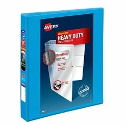 Cheapest ⌛ Binders Avery Heavy Duty 1" 3-Ring View Binder, Light Blue (05301) 🎉
