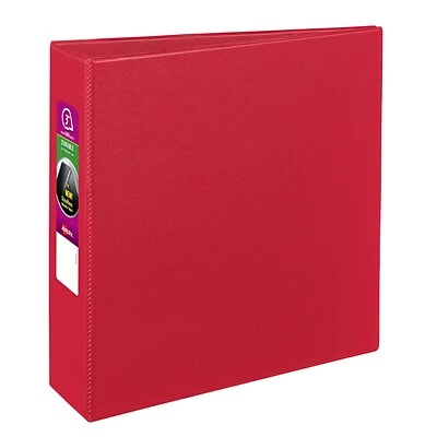 Best reviews of 🔔 Binders Avery Standard 3" 3-Ring Non-View Binder, Red (27204) 👍