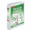 Promo 💯 Binders Cardinal® XtraLife® ClearVue™ 1" 3-Ring View Binder, White (26300) 🛒
