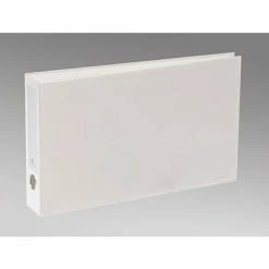 Deals 🧨 Binders Bindertek One Touch 2" 3-Ring Ledger Binder, White (3LDGN-WH) ✨