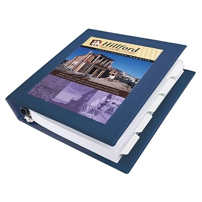 Outlet 🌟 Binders Avery Heavy Duty 1/2" 3-Ring Framed View Binder, Navy Blue (68051) 🧨