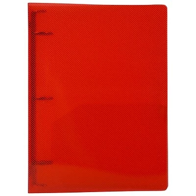 Promo 👍 Binders JAM Paper Plastic Mini 1" 3-Ring Binder, Red (751TM1RE) 💯 - Image 3