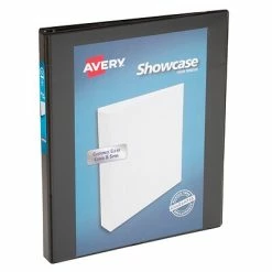 Flash Sale 🌟 Binders Avery Showcase Economy 1/2" 3-Ring View Binder, Black (1955) 👏