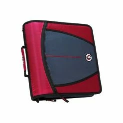 Best reviews of ๐ Binders Case It Mighty Zip Tab 3" 3-Ring Zipper Binder, Red (D146RED) ๐