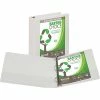 Outlet 🥰 Binders Samsill Earth’s Choice Biobased 2" 3-Ring View Binder, White (SAM18967) ⭐