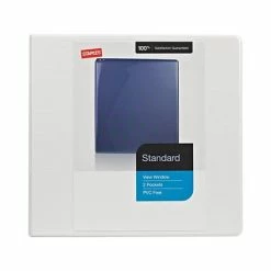 Best reviews of 😀 Staples Binders Standard 4" 3 Ring View Binder With D-Rings, White (26358-CC) ❤️
