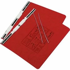 Brand new ⭐ Binders ACCO Presstex Hanging Data Binder, 12" X 8.5", 6" Capacity, Executive Red (54139) 😉