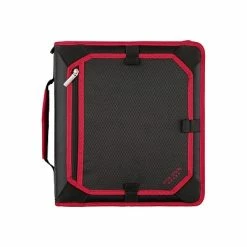 Cheapest 😉 Binders Five Star 2" 3-Ring Zipper Binder, Black/Red (29052CE8) 😍