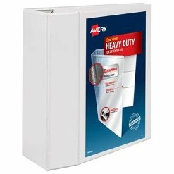 Wholesale ๐ Binders Avery Heavy-Duty 5" 3-Ring View Binder, White (79106) ๐