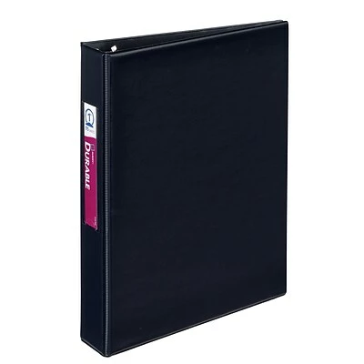 Cheap ✔️ Binders Avery Mini Durable 1" 3-Ring Non-View Binder, Black (27257) 🎉