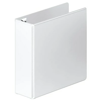 Best Pirce 🎁 Binders Wilson Jones 866 Premium 3" Single-Touch Standard 3 Ring View Binder, White (WLJ86630) ⭐ - Image 2