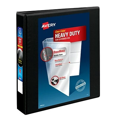 Hot Sale ๐ Binders Avery Slant-D Heavy Duty 1.5" View Binder, Black (05400) ๐ฅ