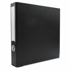 Deals 🔥 Binders Bindertek Premium 2" 3-Ring Binder, Black (3SLN-BK) 😍