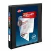 Best Sale 🥰 Binders Avery Heavy Duty 1" 3-Ring View Binder, Black (05300) 🔔