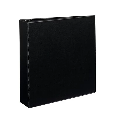 Promo 🔥 Binders Avery Durable 2" 3-Ring Non-View Binder, Black (27550) 🎁