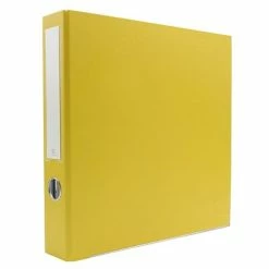 Top 10 🔥 Binders Bindertek Premium 2" 3-Ring Binder, Yellow (3SLN-YE) 🤩