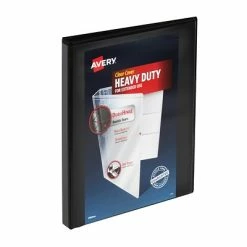 Best Pirce 🤩 Binders Avery Heavy Duty 1/2" 3-Ring View Binder, Black (79766) ✨