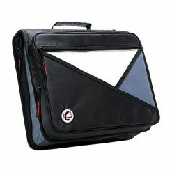 Outlet 🔥 Binders Case It 2" 3-Ring Zipper Binder, Black (LT007BLACK) ⭐