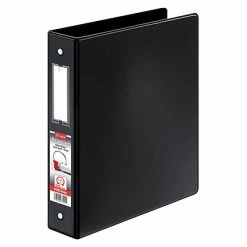 Cheapest 👍 Binders Cardinal EasyOpen Heavy-Duty 1-1/2" 3-Ring Non-View Binder, Black (CRD 18822CB) 🌟