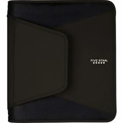 Wholesale ✨ Binders Five Star 1-1/2" Tech Zipper Binder, Black (72204) ⭐