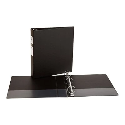 Flash Sale 😍 Binders Avery 1 1/2" 3-Ring Non-View Binder, Matte Black (03401) ✨