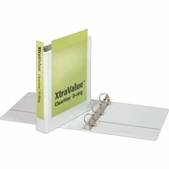 Hot Sale 🧨 Binders Cardinal Performer ClearVue 1 1/2" 3-Ring View Binder, White (17400) 😉