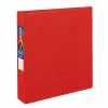 Discount 🧨 Binders Avery Heavy Duty 1.5" One Touch EZD 3-Ring Non-View Binder With DuraHinge, Red (79585) 🛒