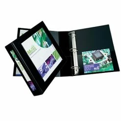 Budget โ Binders Avery Heavy Duty 2" 3-Ring Framed View Binder, Black (68032) โจ