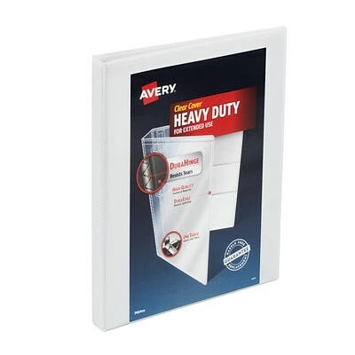 Best reviews of ⌛ Binders Avery Heavy Duty 1/2" 3-Ring View Binder, White (79767) 😉