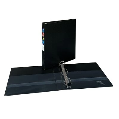 Discount 🧨 Binders Avery Heavy-Duty 1" 3-Ring Non-View Binder, Black (79989) 👏