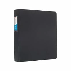 Discount ⌛ Staples Binders Standard 1-1/2" 3 Ring Non View Binder With D-Rings, Black (26416-CC) 🔔