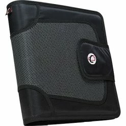 Budget ✔️ Binders Case It Premium 2" 3-Ring Zipper Binder, Black (S816) 🤩