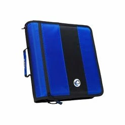 Deals 😍 Binders Case It Classic 2" 3-Ring Zipper Binder, Blue (D251BLU) 😍