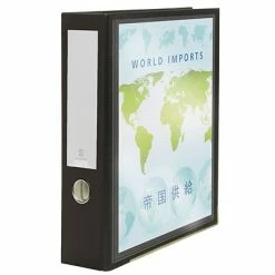 Best Sale 🎁 Binders Bindertek Premium 3" 3-Ring View Binder, Black (3EFVBN-BK) 😍