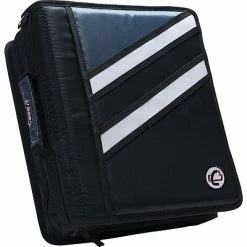 Cheapest ๐ Binders Case It Z-System 2-in-1 1 1/2" 3-Ring Zipper Binder, Black/Gray (Z176BLK) ๐งจ