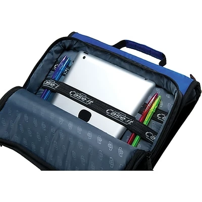 Deals 👍 Binders Case It 2" 3-Ring Zipper Binder, Purple/Gray (LT007PUR) ✔️ - Image 3