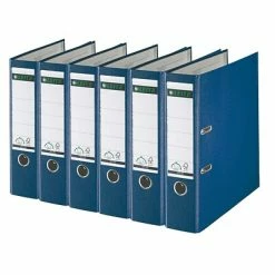 New 🎁 Leitz Premium 3" 2-Ring A4 Sized European Binders, Blue, 6/Pack (1010PACK-BL) 🥰
