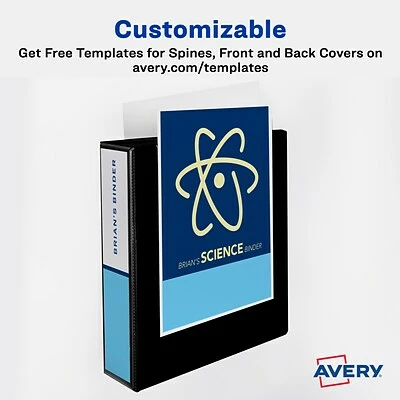 Best reviews of ⌛ Binders Avery TouchGuard Protection Heavy Duty 3" 3-Ring View Binder, White (17144) 🔔 - Image 6
