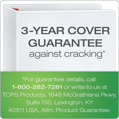 Cheap ❤️ Binders Cardinal XtraLife Speedy 2" View Binder, White (CRD59120) 🌟 - Image 5